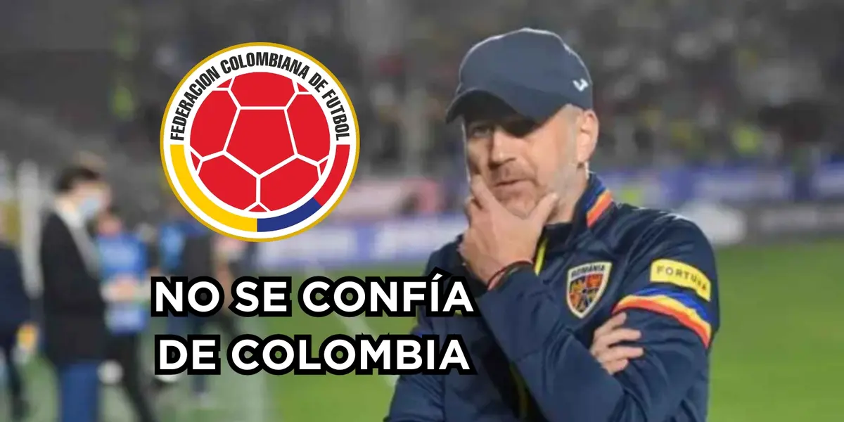 Entrenador de la Selección Rumania. Foto tomada de El Futbolete.