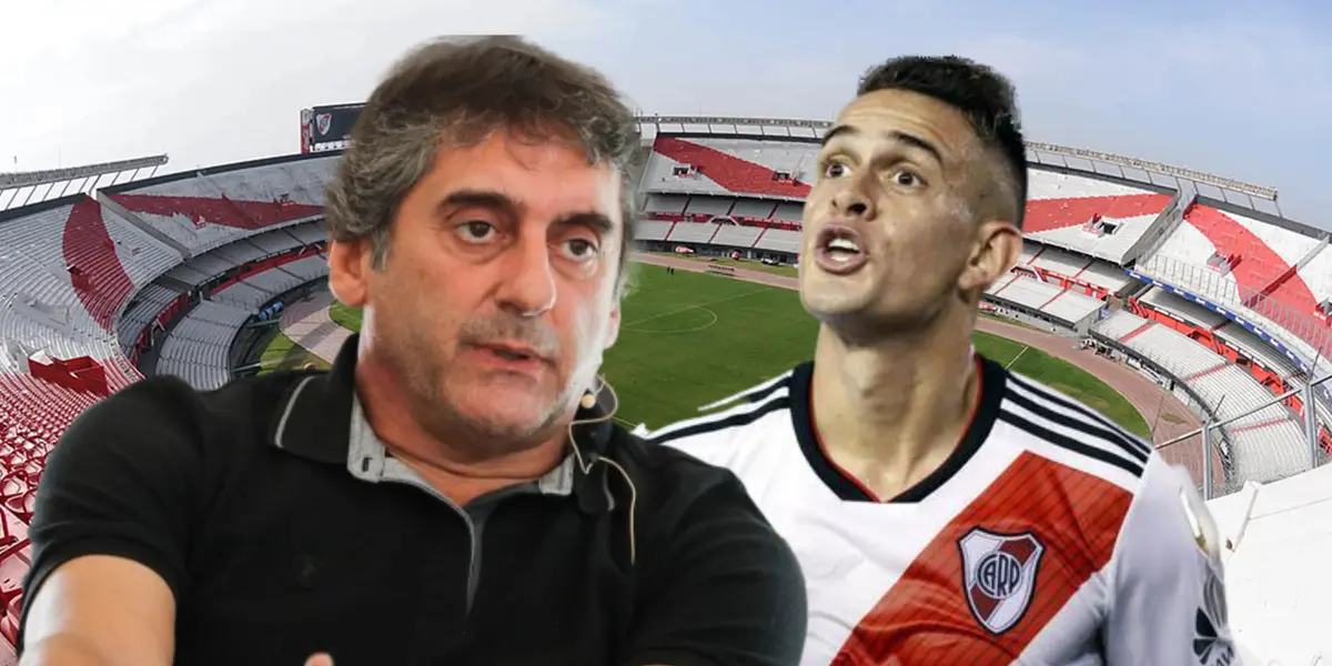 Enzo Francescoli y Rafael Santos Borré.