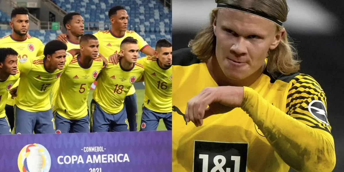Erling Haaland firmó con el Manchester City, buscan reemplazo para su puesto en Alemania y un colombiano podría ser el elegido.