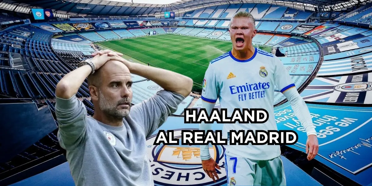 Sorprendió a Guardiola en el City, la respuesta de Haaland sobre irse al Real Madrid