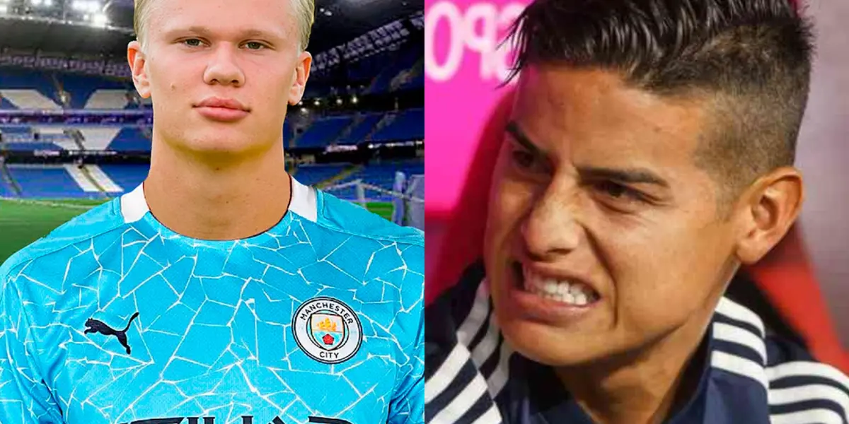 Erling Haaland ya tiene sus maletas en Inglaterra y James tendrá un nuevo rumbo pronto.