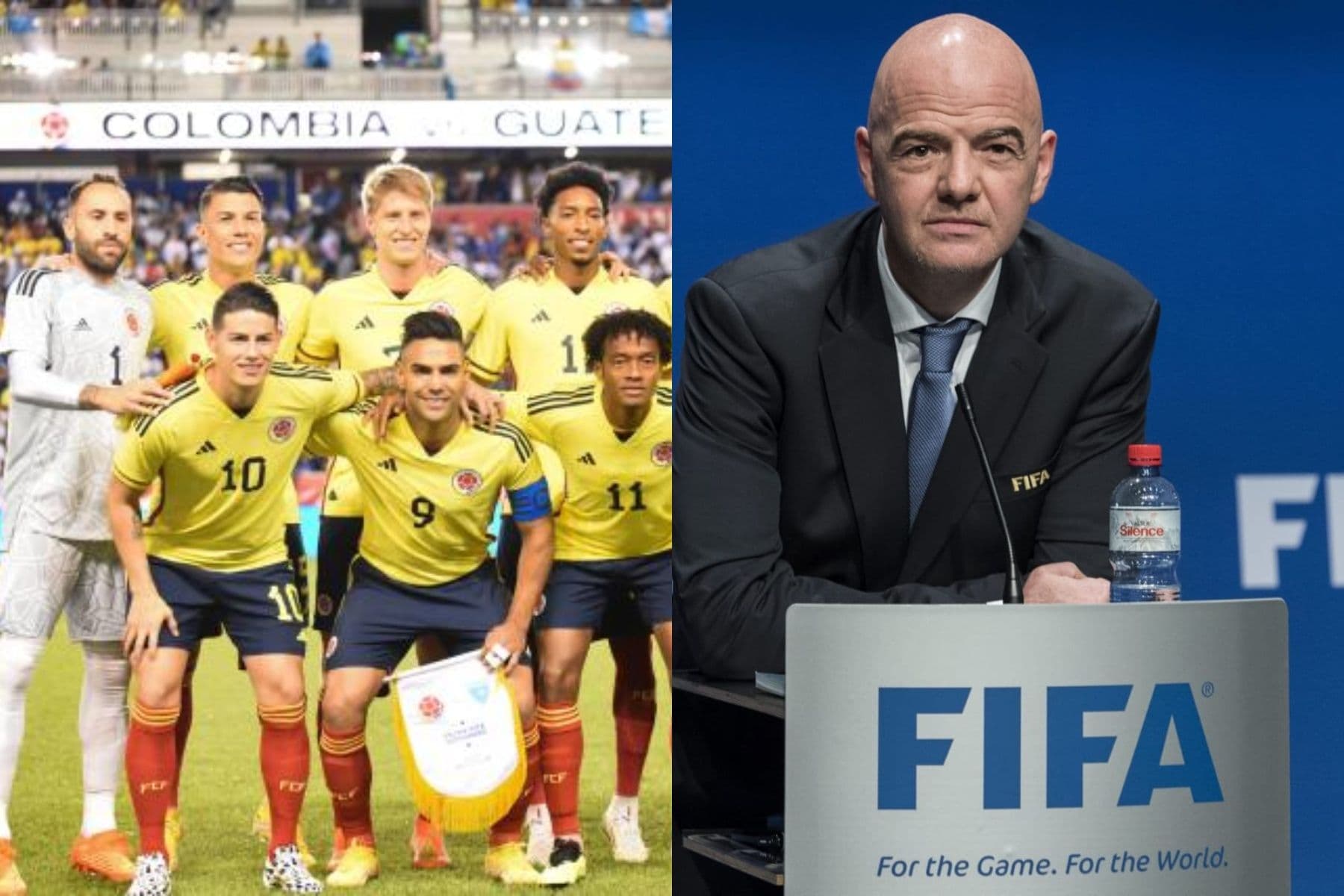 Es el jugador más importante de la Selección Colombia por la insistencia de la FIFA en resaltarlo siempre y en todo momento.