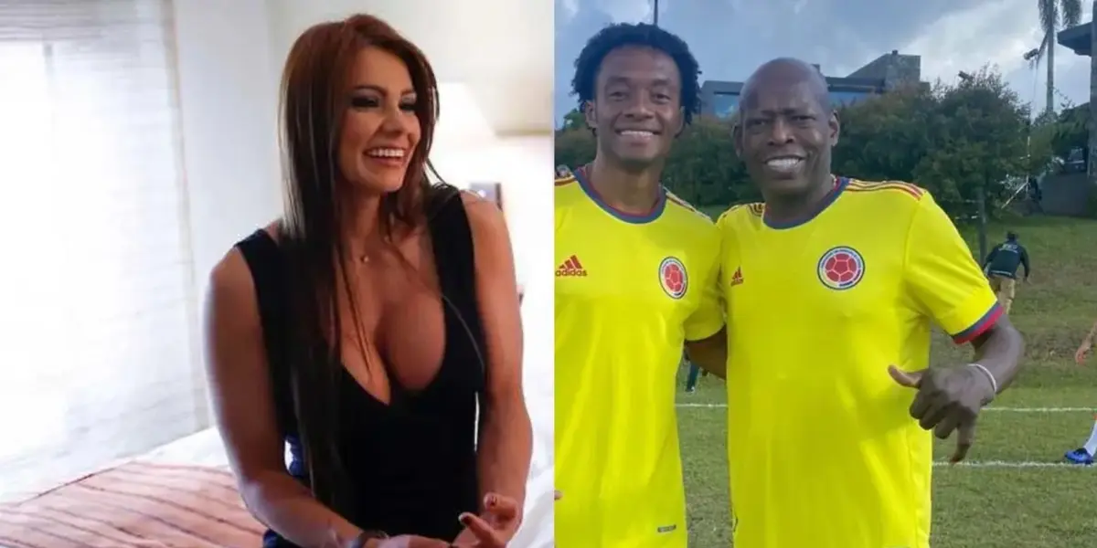 Esperanza Gómez no le quiso dar un sí a Faustino Asprilla.