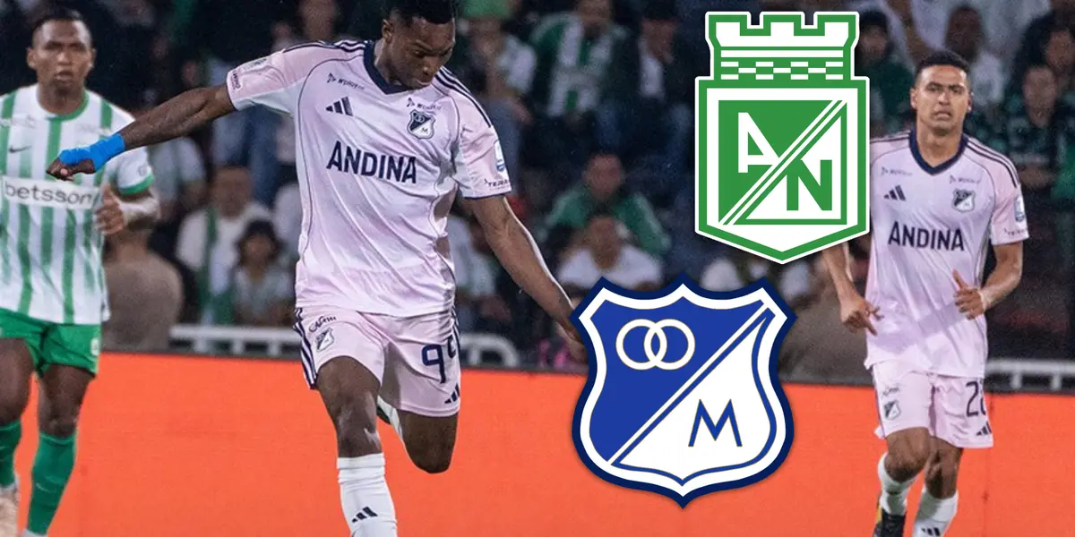 Esta es la reacción de los fanaticos azules tras la derrota en el Atanasio Foto: MFC y Escudoteca