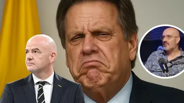 Esta fue la picante frase del periodista sobre una verdad oculta del fútbol colombiano Foto: Captura de Youtube Presunta Pola, FIFA y Creada con Chat GPT
