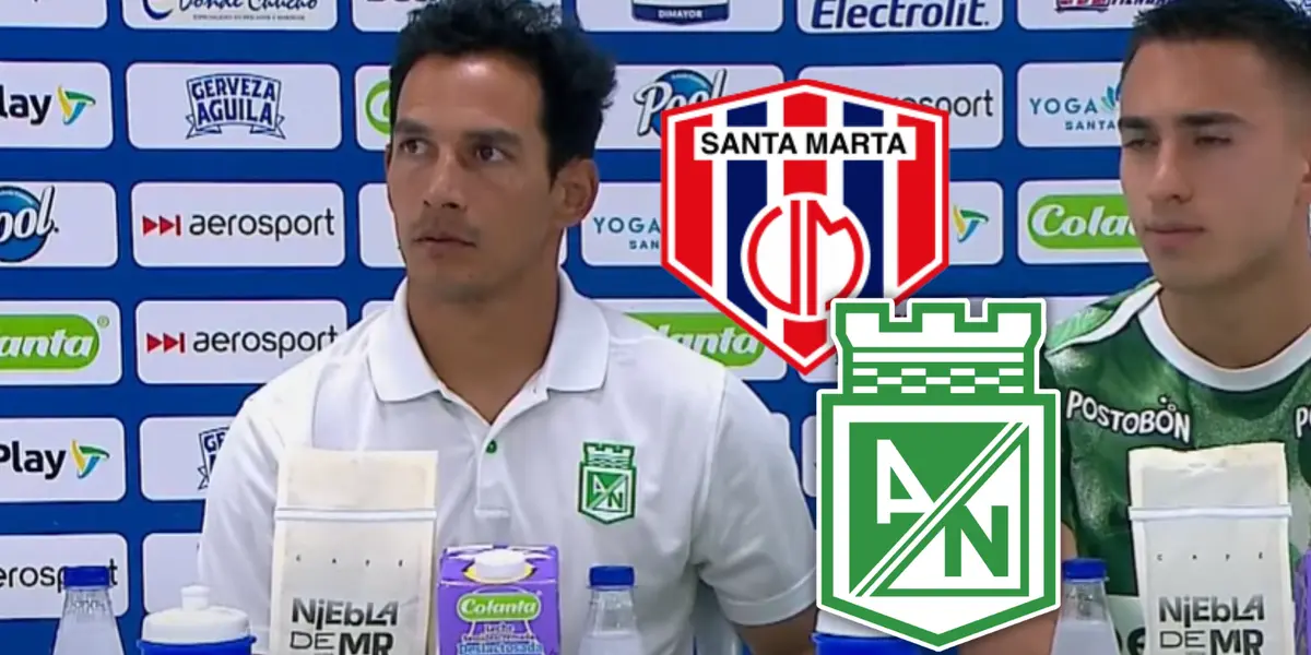 Esta fue la reflexión de Diego Arias tras la victoria en Santa Marta Foto: DIMAYOR y Escudoteca