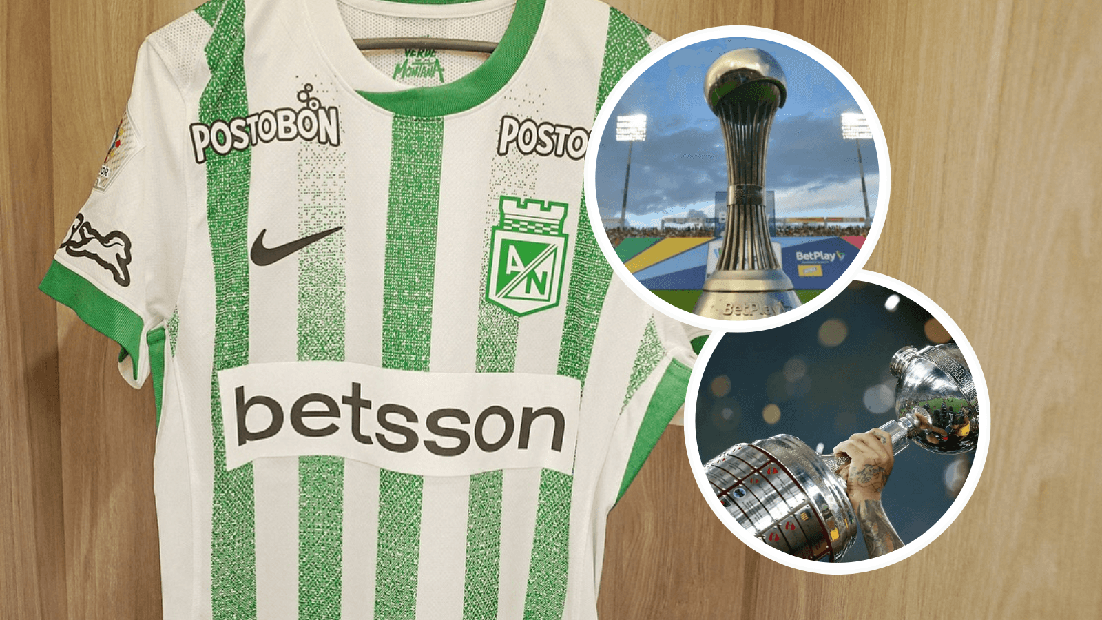 Esta leyenda verdolaga ahora tendrá una experiencia con in equipo de la C Foto: Nacionaloficial, Conmebol y Win Sports