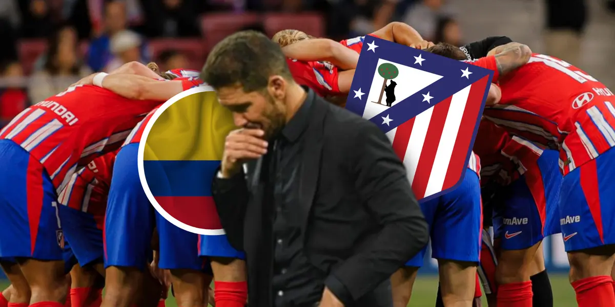 Estaba a un paso del Atlético, pero una razón insólita frustró el fichaje de esta joya de Colombia. Foto: Atlético de Madrid y Pexels