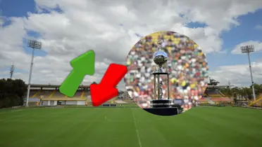 Estadio de Techo y Trofeo de la Dimayor Foto: Win Sports, IDRD y Pexels
