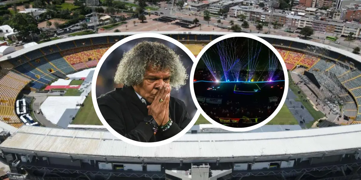 Estadio El Campín Foto: Alcaldía de Bogotá y Publimetro