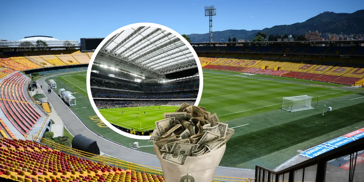 Estadio El Campín Foto: Real Madrid e IDRD