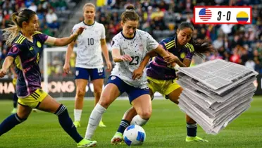 Estados Unidos Femenino eliminó a Colombia de la Copa Oro (El Espectador, ESPN) 