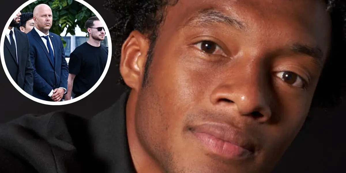 Estas fueron las palabras de Cuadrado tras la polémica con Luis Díaz y su gesto hacia Diogo Jota Foto: Cuadrado y X