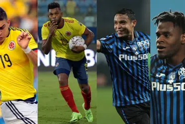 Estas son las estadísticas de los delanteros colombianos en esta Copa América