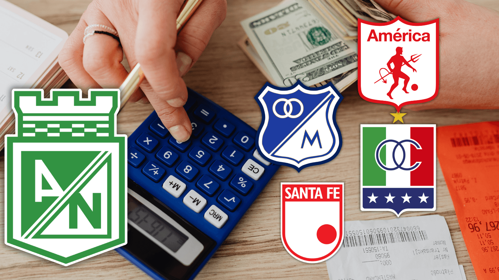 Este club factura mucho más que Atlético Nacional en Colombia Foto: Pexels y Escudoteca