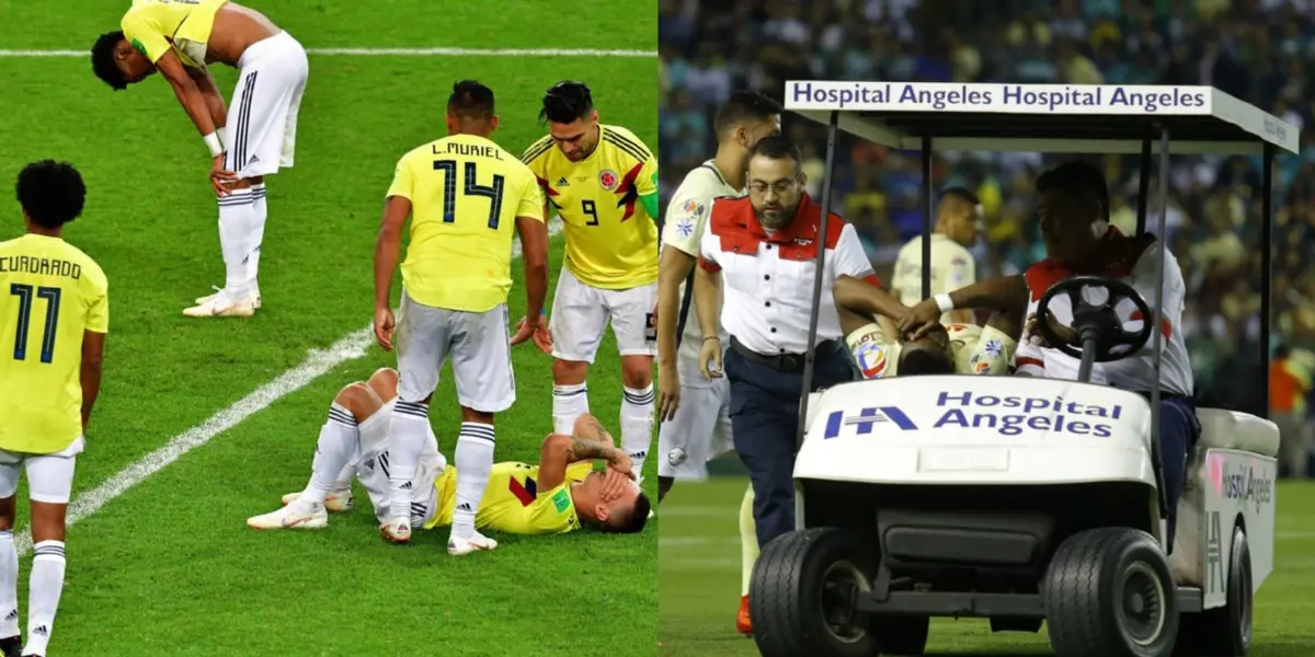 Este colombiano es figura en su liga y pedía a gritos ser convocado a la Selección Colombiana, pero sufrió una dura lesión y rompió en llanto.