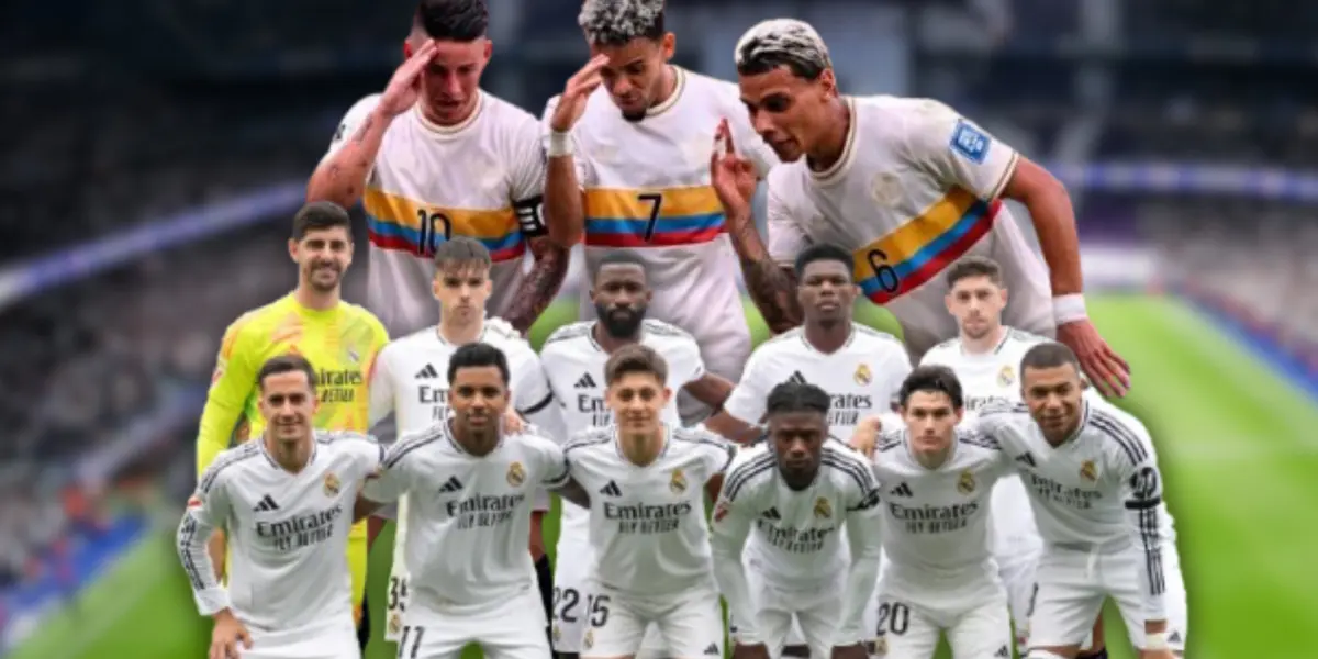Este colombiano podría cambiar la situación del Real Madrid Foto: Real Madrid y FCF