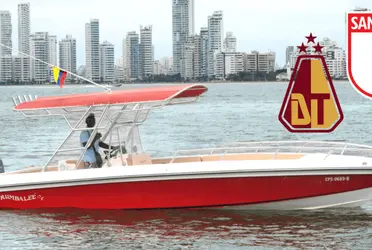 Este destacado futbolista que pasó por Santa Fe y Tolima, ahora gana millones rentando botes en Cartagena.