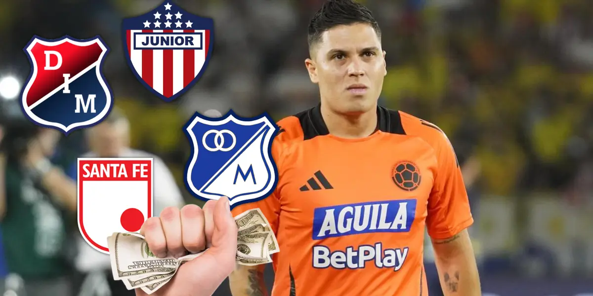 Este equipo quiere sorprender a sus hinchas y ya pregunta por Juanfer Foto: Pexels, Escudoteca y Juanfer Quintero Oficial