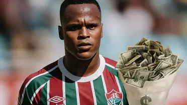 Este es el actual salario de la estrella del Fluminense y mira lo que ganaba antes Foto: Pexels y Chat GPT