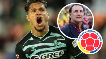 Este es el motivo por el cual el Cucho Hernández estará de baja en la tricolor Foto: Real Betis, FCF y Escudoteca