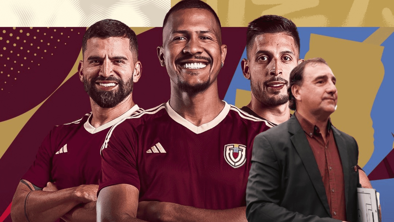 Este es el nombre de muchos pergaminos que ahora busca Venezuela para buscar ir a la Copa del Mundo Foto: FVF y FCF