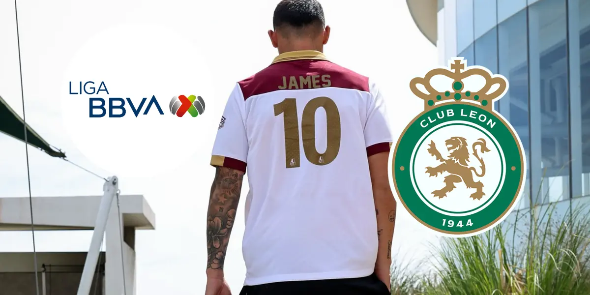 Este es el nuevo equipo que busca a James en México Foto: James Rodríguez, Escudoteca