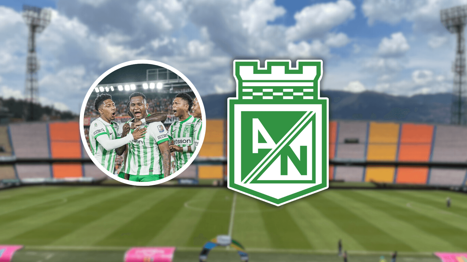 Este es el plan a futuro de Atlético Nacional y su nuevo estadio Foto: Nacionaloficial, Inder y Escudoteca