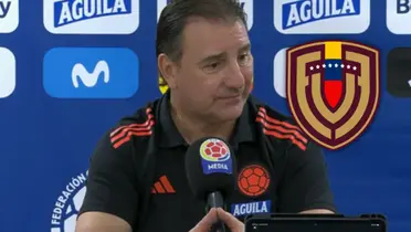 Este fue el analisis de Néstor Lorenzo post partido con la Selección Colombia Foto: Captura de FCF y Escudoteca