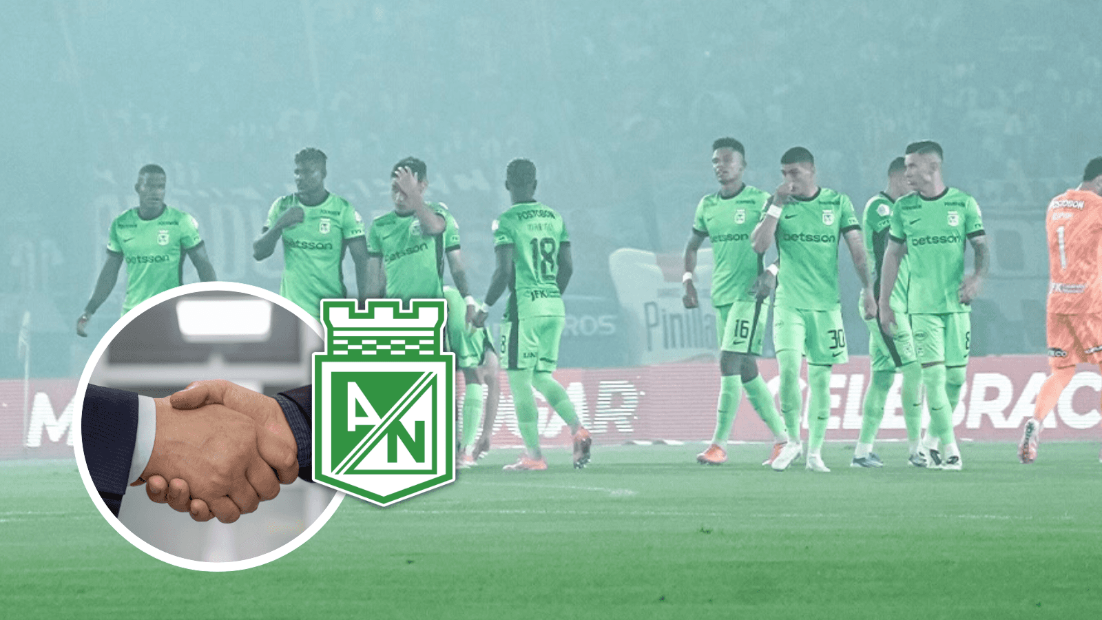 Este jugador aparece en la carpeta del verde paisa pensando en 2026 Foto: Pexels, Nacionaloficial y Escudoteca