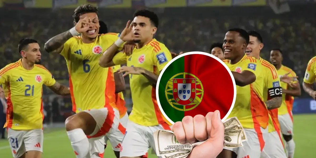 Este jugador de la Selección Colombia está por partir a Portugal Foto: FCF, Escudoteca y Pexels