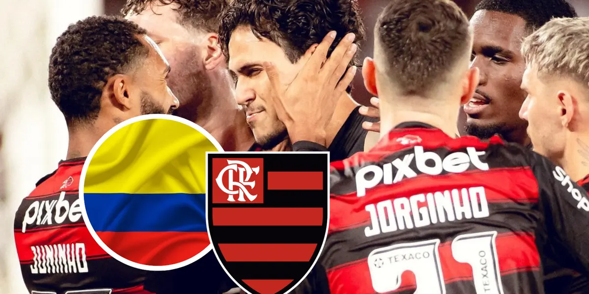 Este jugador es pretendido por el Flamengo en las últimas horas Foto: Flamengo, Pexels y Escudoteca
