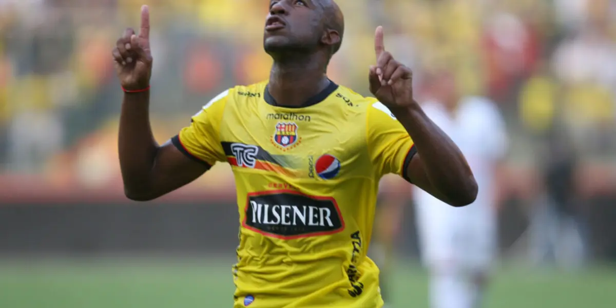 Este jugador llegó a ser pieza clave de la Selección Ecuatoriana. Foto: Barcelona SC