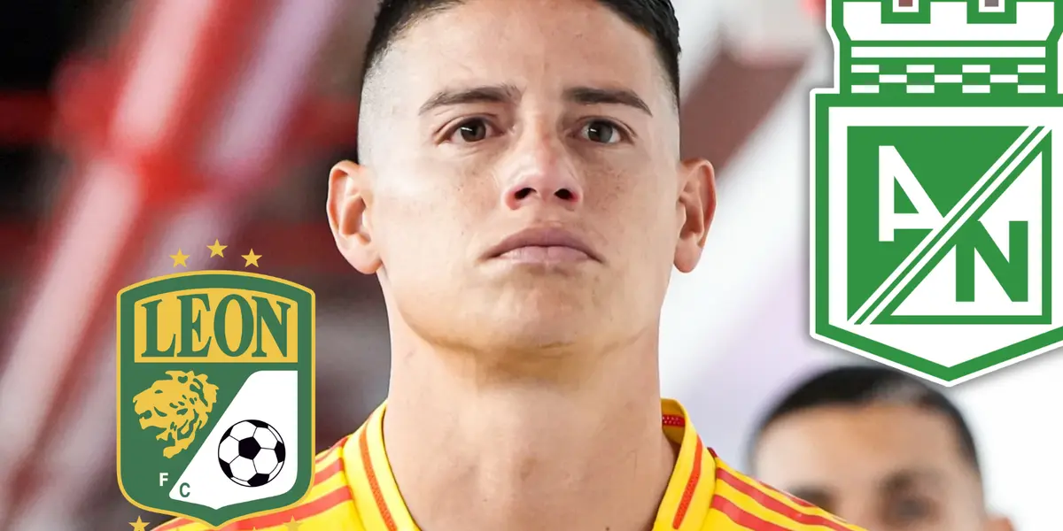 Este podría ser el nuevo destino de James dentro de muy poco Foto: James Rodríguez y Escudoteca