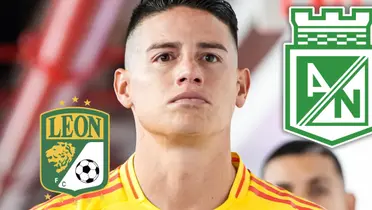 Este podría ser el nuevo destino de James dentro de muy poco Foto: James Rodríguez y Escudoteca