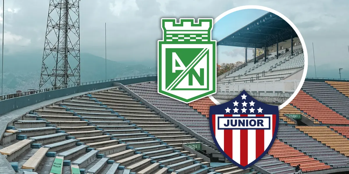 Este será el estadio donde Atlético Nacional juegue como local ante Junior de Barranquilla Foto: Nacionaloficial y Escudoteca