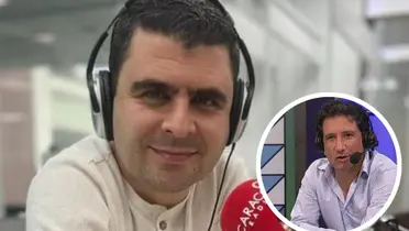 Este será el tremendo cambio de Juan Felipe Cadavid tras la salida de Casale en RCN radio Foto: JFC y Captura de Win Sports