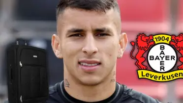 Este sería el nuevo destino de Gustavo Puerta Foto: Escudoteca, Pexels y Bayer Leverkusen