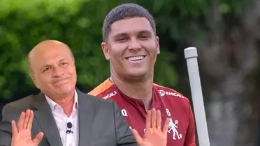 Este sería el verdadero problema que tiene Juanfer en América de Cali, Vélez adelantó algunos detalles Foto: Captura de Win Sports y América