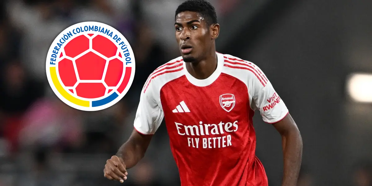 Esto haría Christian Mosquera respecto a lo que puede ser su futuro a nivel selecciones Foto: Arsenal FC y Escudoteca