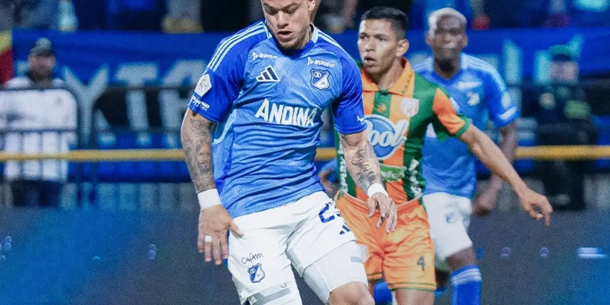 Esto se sabe de la renovación de Leo Castro en Millonarios Foto: MFC
