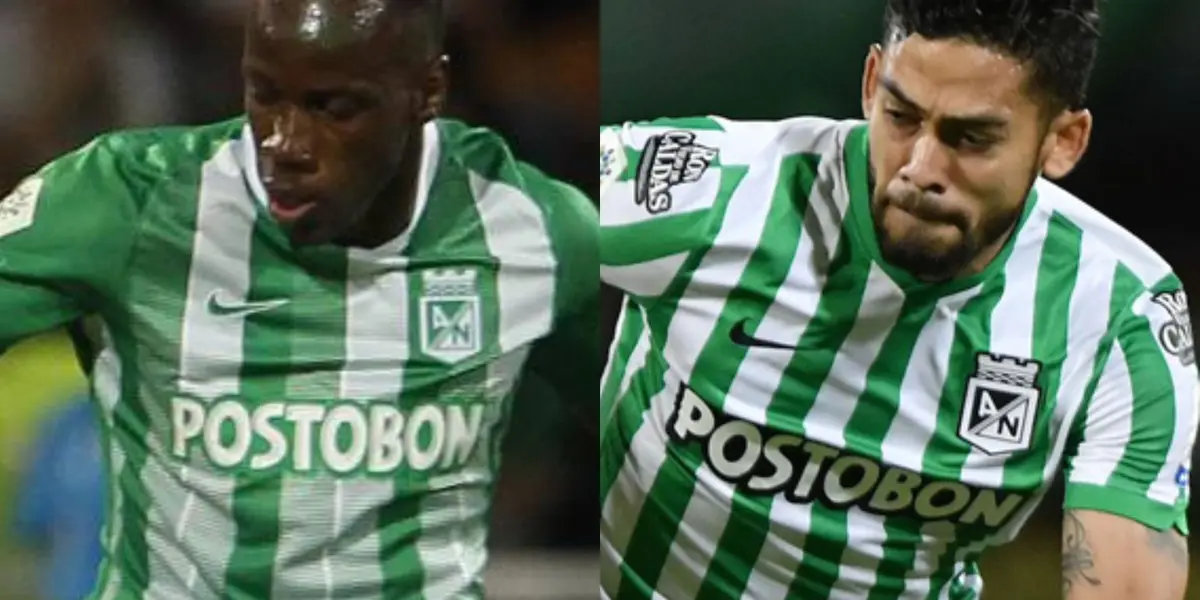 Estos dos jugadores del cuadro “Verdolaga” no se vieron tan entregados contra el Deportivo Pasto y parecen tener otras intenciones de fondo más importantes que el Atlético Nacional.