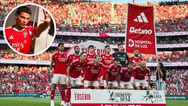 Estos fueron los primeros números tras el debut del colombiano en Portugal Foto: SL Benfica