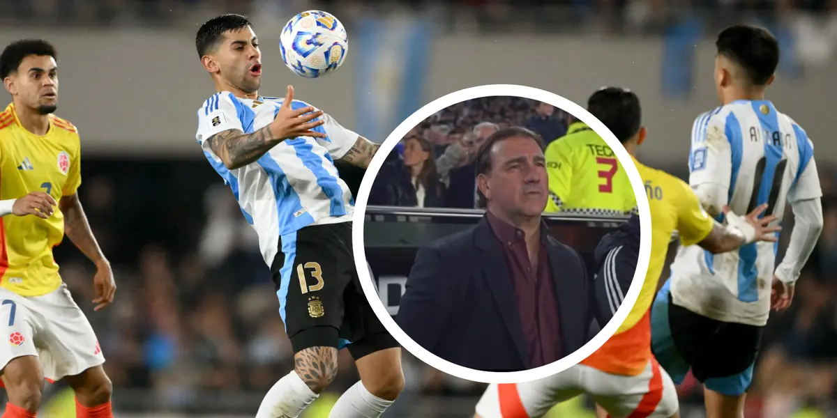 Estos fueron los tres errores que impidieron que Colombia venciera a Argentina. Foto: Conmebol y Captura de Gol Caracol