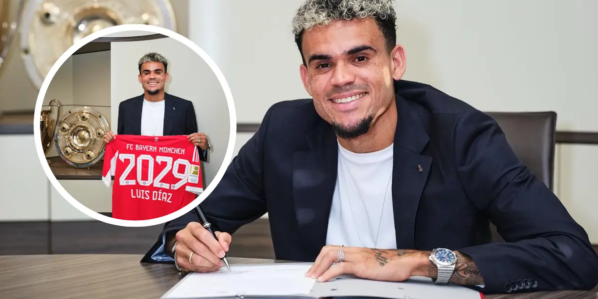 Estos son los detalles del primer mensaje del colombiano en su nuevo club Foto: FC Bayern