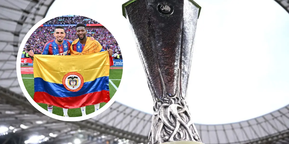 ¿Europa League para Lerma y Muñoz? Se revela la clave que los acercaría al torneo. Foto: UEFA y Crystal Palace