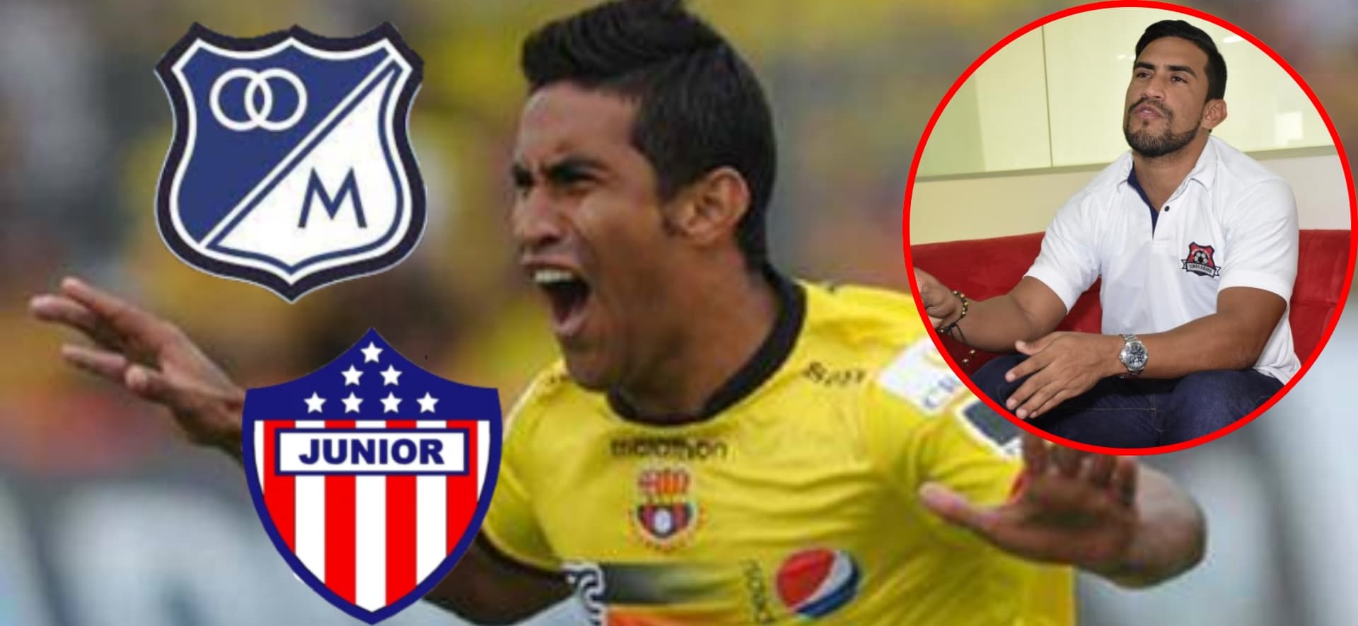 ExJunior, Millonarios, Barcelona SC de Ecuador y lo que hace ahora Ringo Amaya