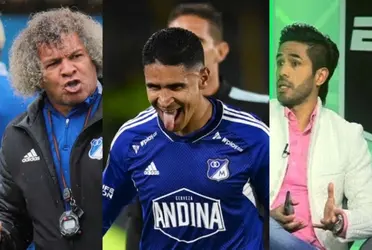 Fabián Vargas opinó sobre la manera más efectiva de usar a Daniel Cataño en Millonarios FC contra Atlético Mineiro.