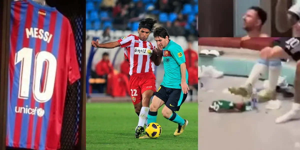 Fabián Vargas reveló lo que hizo con la camiseta de Lionel Messi