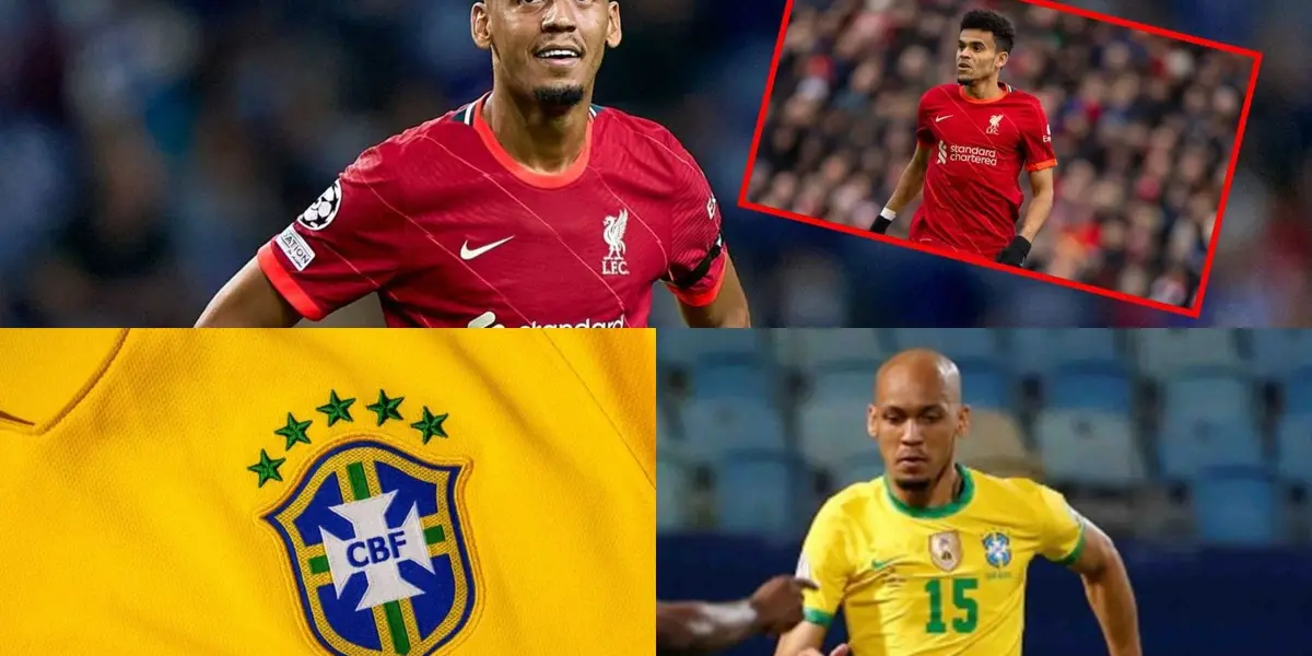 Fabinho es uno de los jugadores de la Selección Brasil que está en Qatar y contó una anécdota sobre Luis Díaz en el Liverpool.